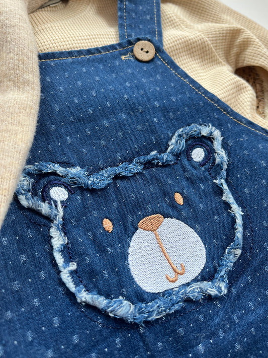 Бебешки гащеризон с шалче