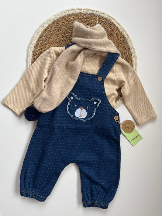 Бебешки гащеризон с шалче