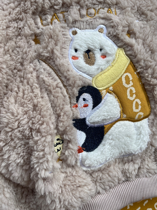 Плюшен комплект