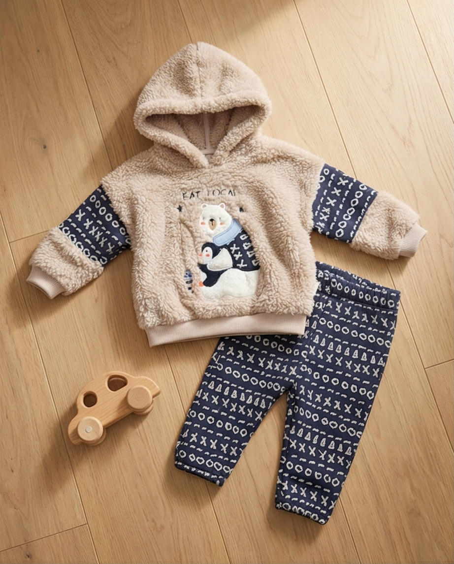 Плюшен комплект