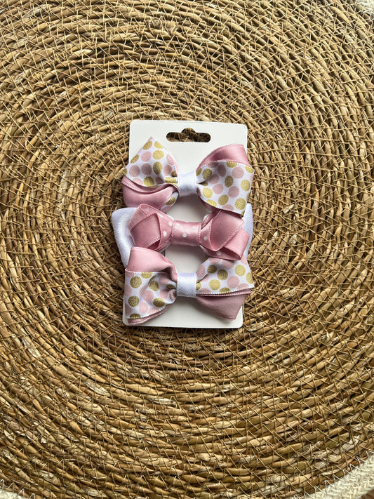 ФИБИЧКИ С ПАНДЕЛКА – розов сатен 3 бр.